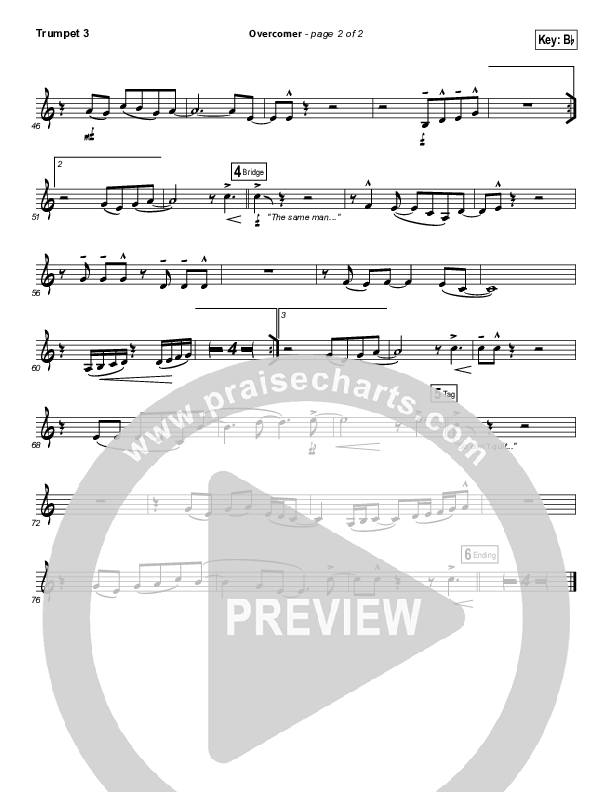 Overcomer Trumpet 3 (Mandisa)