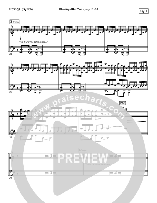 Chasing After You Synth Strings (Bethany Music / Jonathan Stockstill)