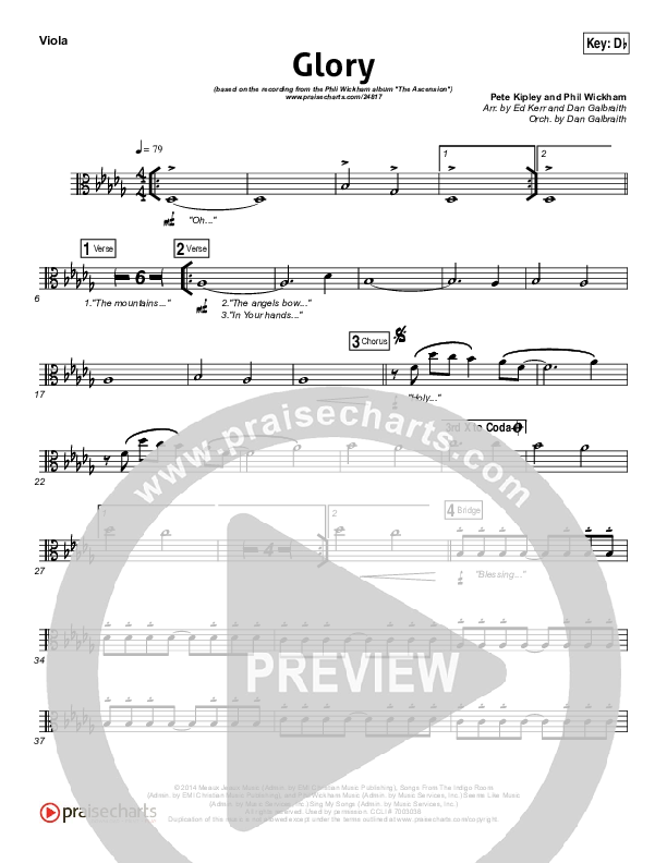 Glory Viola (Phil Wickham)