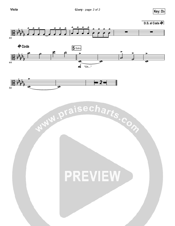 Glory Viola (Phil Wickham)