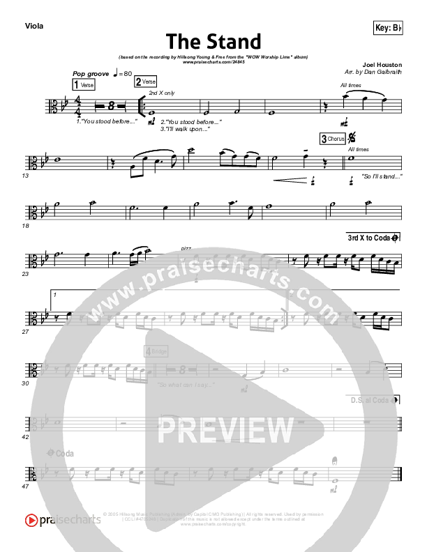 The Stand Viola (Hillsong Young & Free)