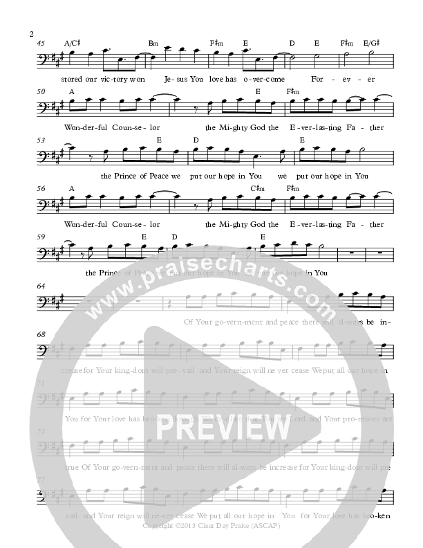 Wonderful Counselor Lead Sheet (Antioch Live)