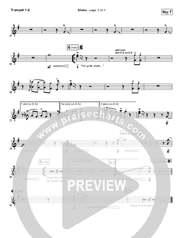 Shake Trumpet 1,2 (MercyMe)