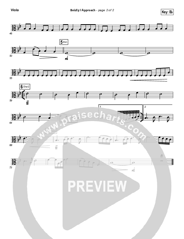 Boldly I Approach (The Art Of Celebration) Viola (Rend Collective)