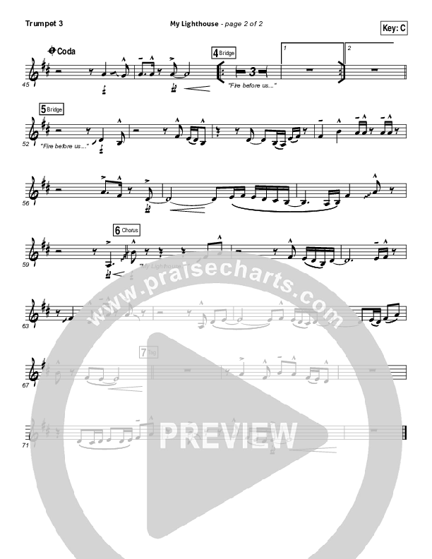 My Lighthouse Trumpet 3 (Rend Collective)