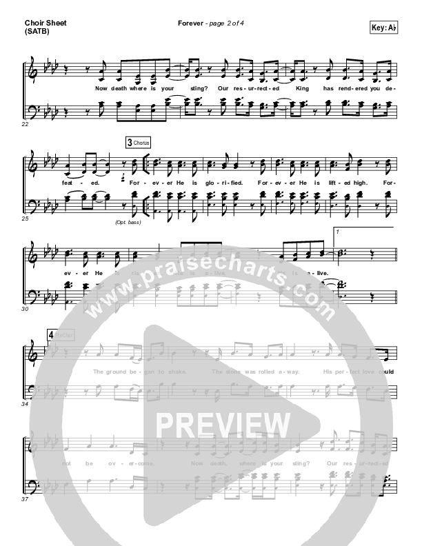 Forever (Live) Choir Vocals (SATB) (Kari Jobe)