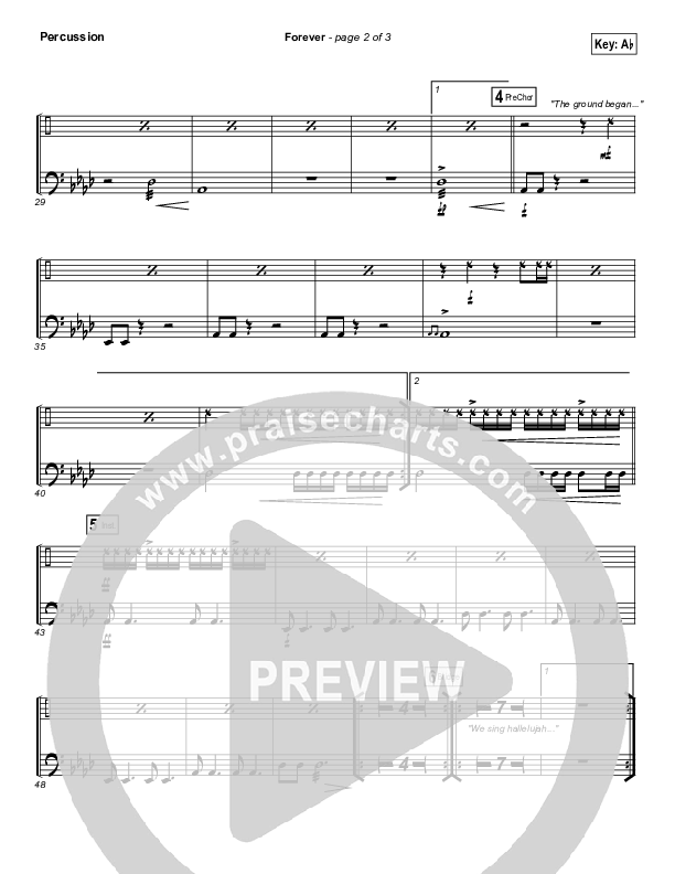 Forever (Live) Percussion (Kari Jobe)