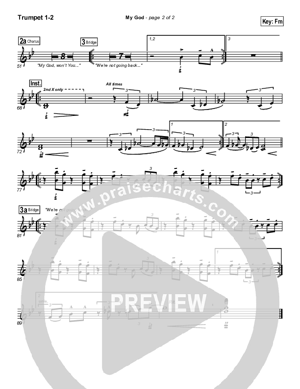 My God Trumpet 1,2 (Bethany Music / Jonathan Stockstill)