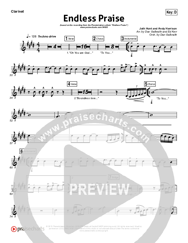 Endless Praise Wind Pack (Planetshakers)