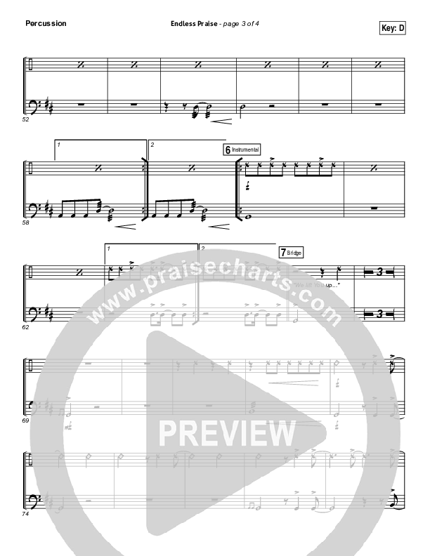 Endless Praise Percussion (Planetshakers)