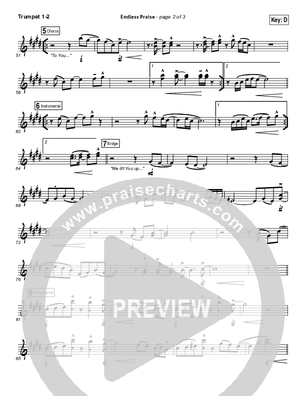 Endless Praise Trumpet 1,2 (Planetshakers)