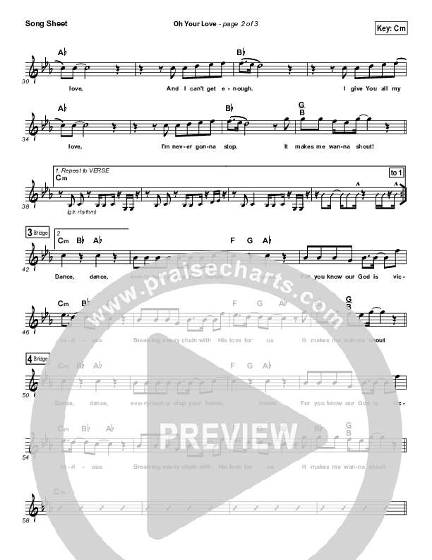 Oh Your Love Lead (SAT) (Planetshakers)