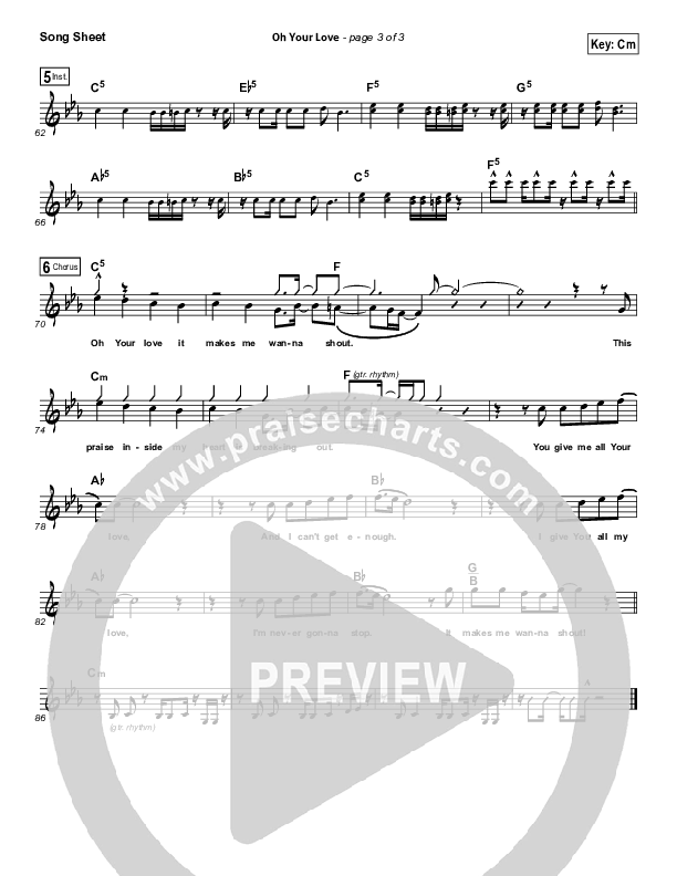 Oh Your Love Lead (SAT) (Planetshakers)