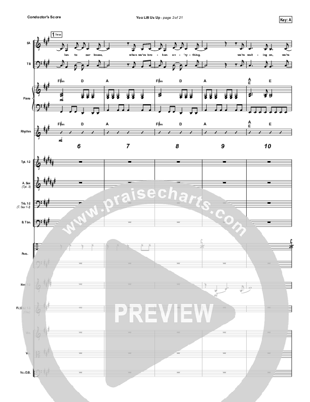 You Lift Us Up Orchestration (Paul Baloche)