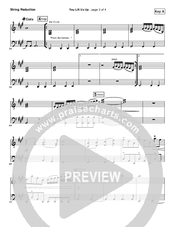 You Lift Us Up Synth Strings (Paul Baloche)