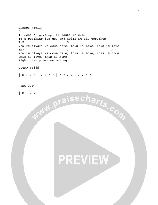 Home Chords & Lyrics (Fellowship Creative)