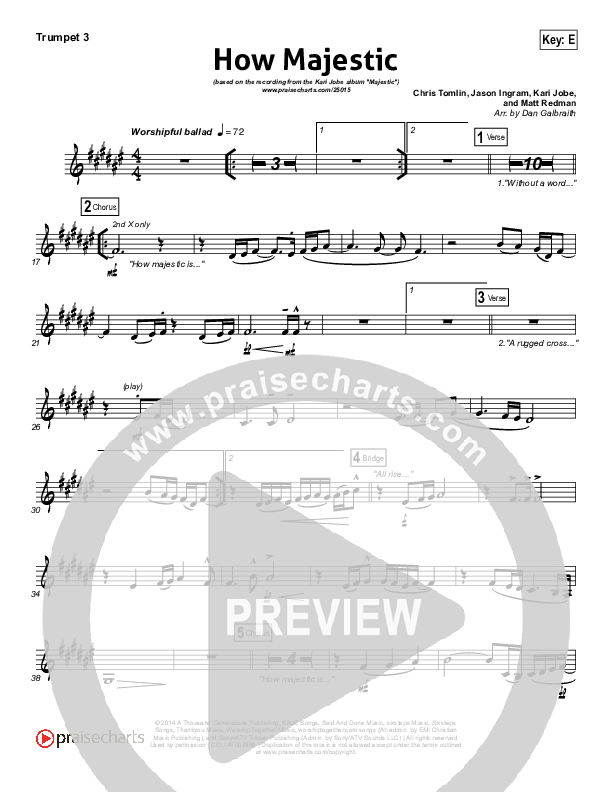 How Majestic Trumpet 3 (Kari Jobe)
