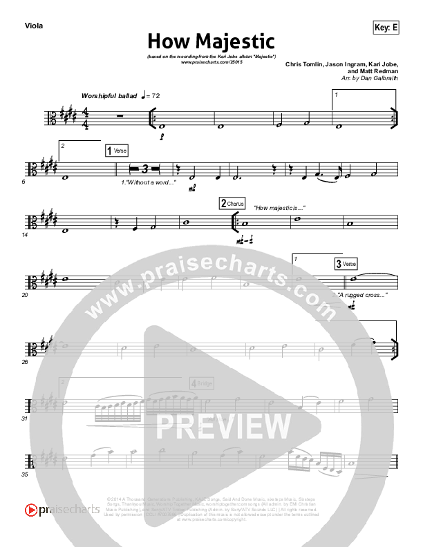 How Majestic Viola (Kari Jobe)