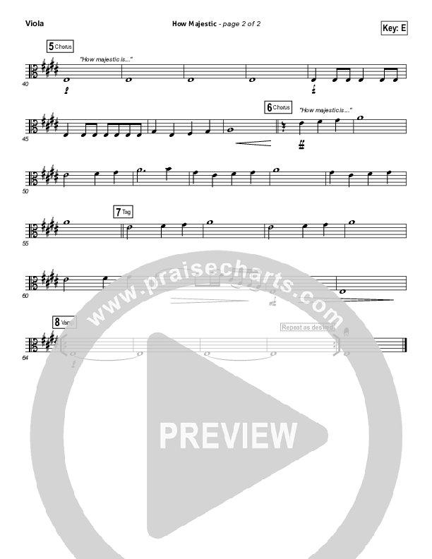 How Majestic Viola (Kari Jobe)