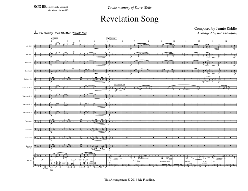 Revelation Song Orchestration (Ric Flauding)