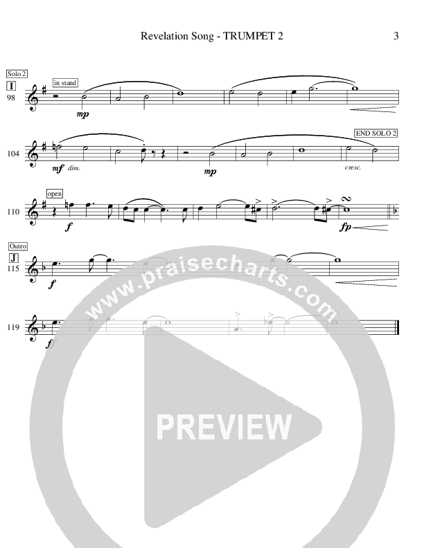 Revelation Song Trumpet 2 (Ric Flauding)