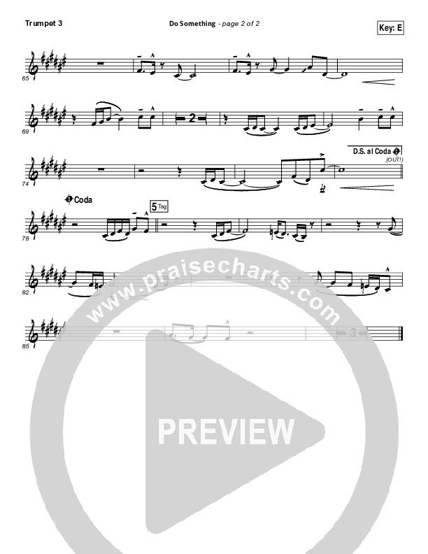 Do Something Trumpet 3 (Matthew West)