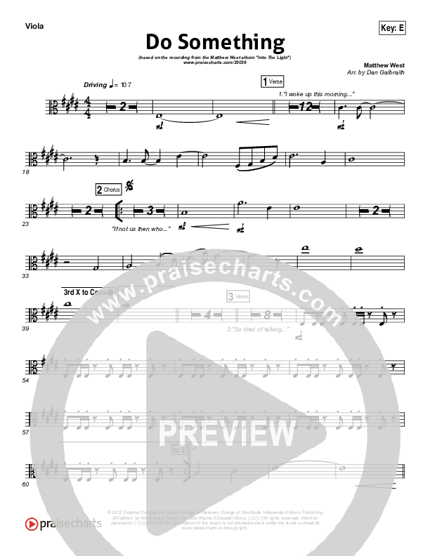 Do Something Viola (Matthew West)