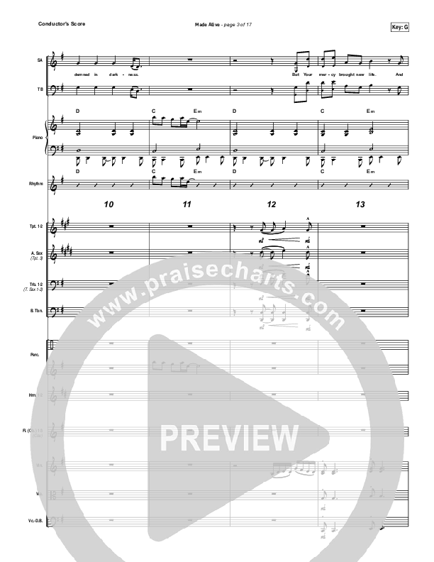 Made Alive Conductor's Score (Citizens)
