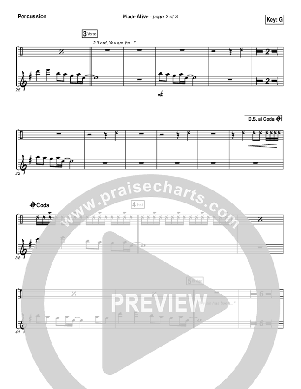 Made Alive Percussion (Citizens)