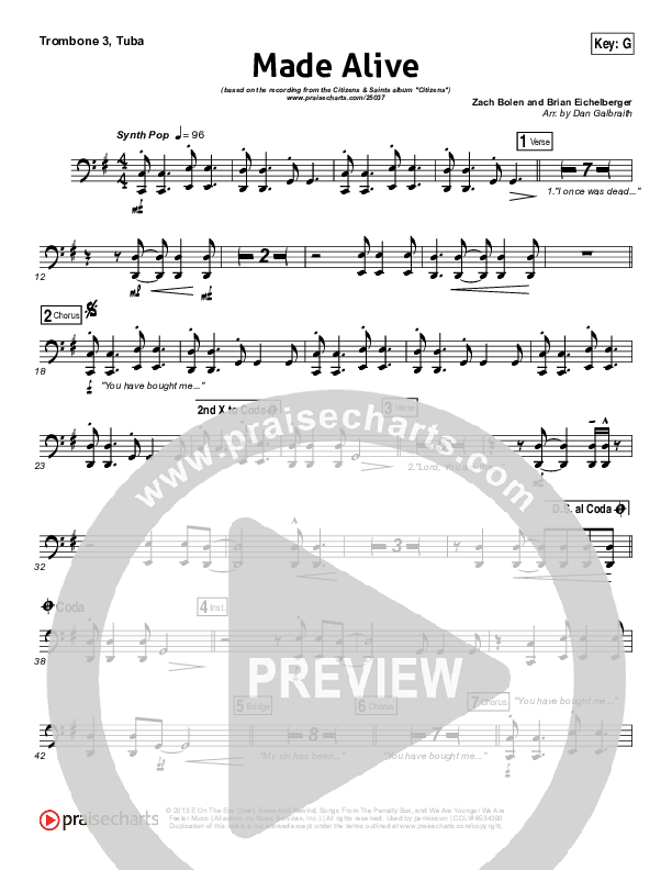 Made Alive Trombone 3/Tuba (Citizens)