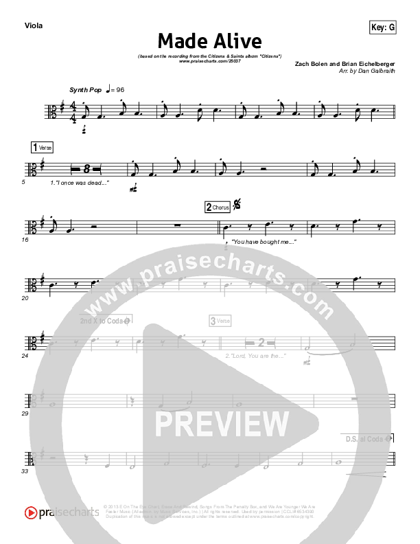 Made Alive Viola (Citizens)