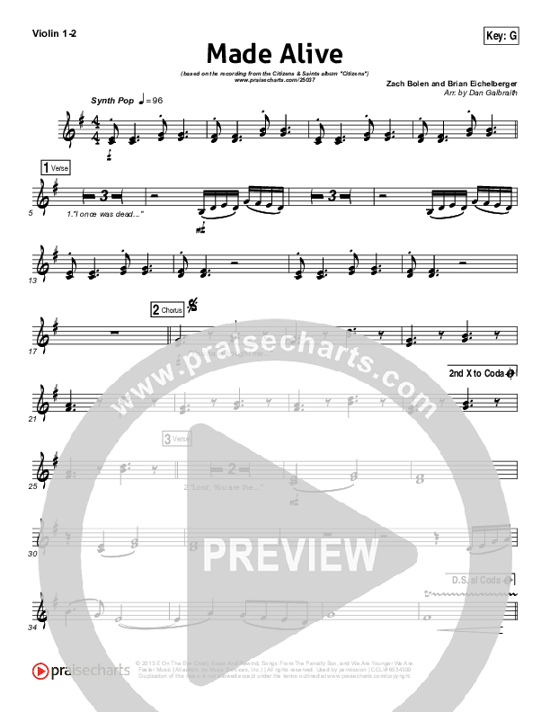 Made Alive Violin 1/2 (Citizens)