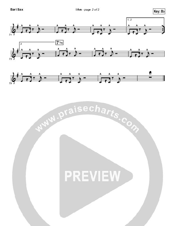 I Am Bari Sax (David Crowder / Passion)