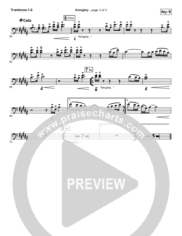 Almighty Trombone 1/2 (Chris Tomlin / Passion)