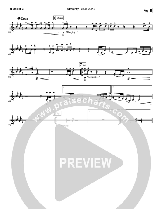 Almighty Trumpet 3 (Chris Tomlin / Passion)