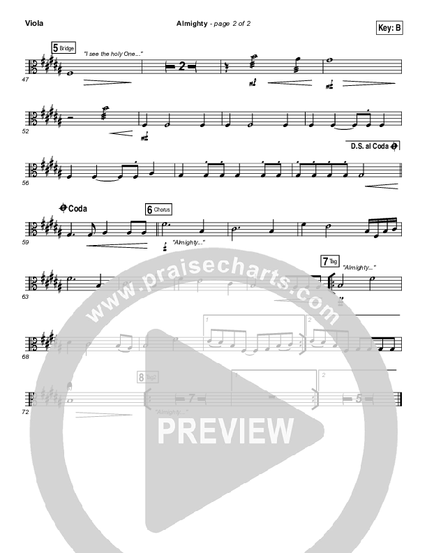 Almighty Viola (Chris Tomlin / Passion)