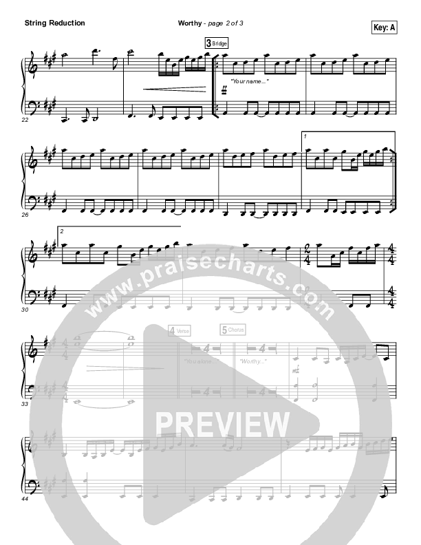 Worthy Synth Strings (Matt Redman / Passion)