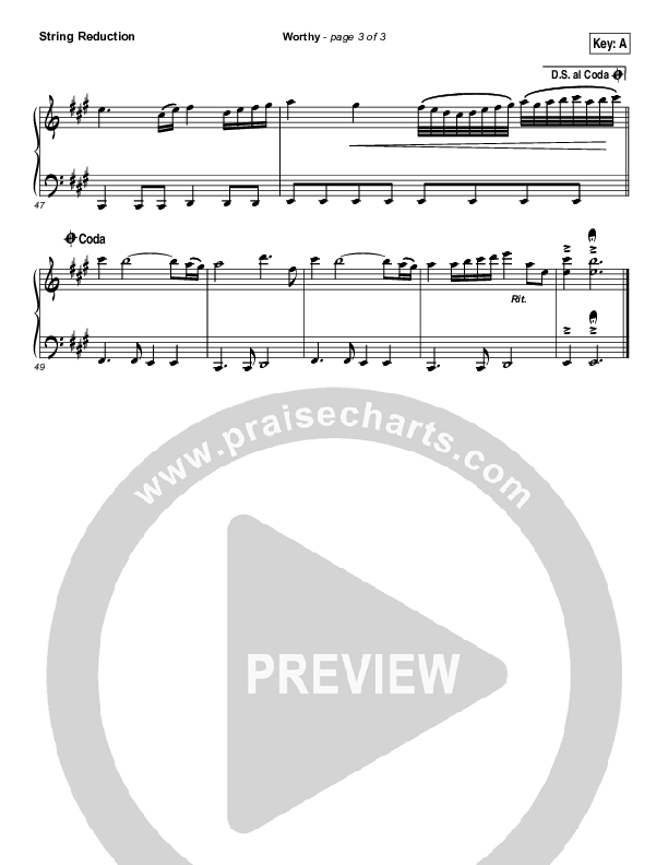 Worthy Synth Strings (Matt Redman / Passion)