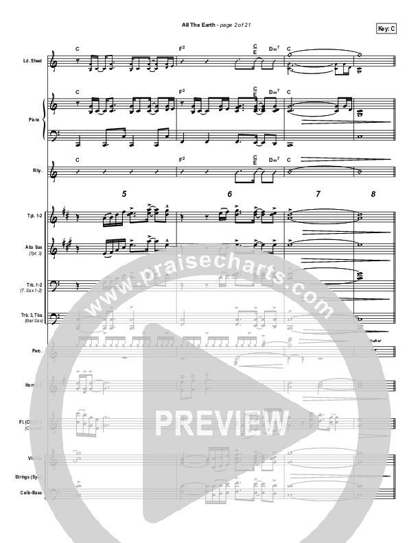 All The Earth Orchestration (Don Moen)