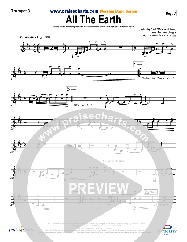 All The Earth Trumpet 3 (Don Moen)