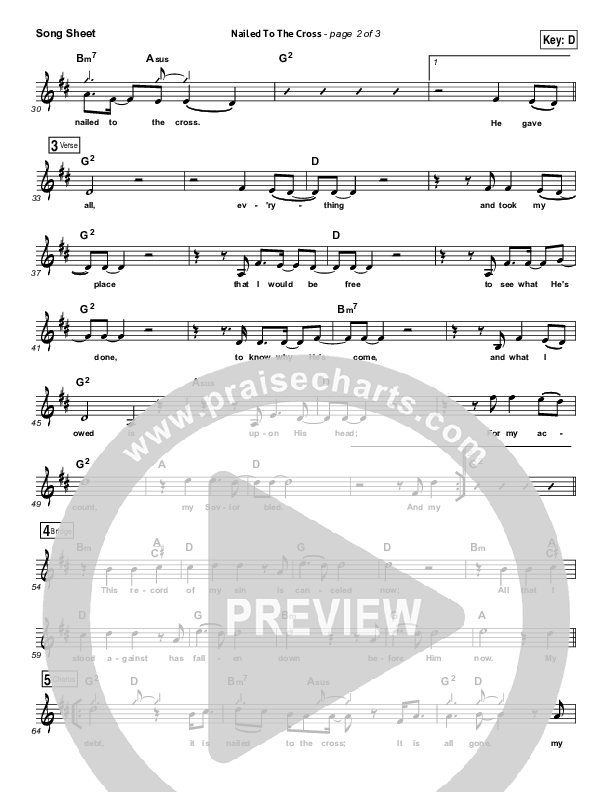 Nailed To The Cross Lead (SAT) (Rush Of Fools)