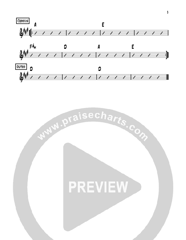Jesus Be Exalted Rhythm Chart (Riverview Church)