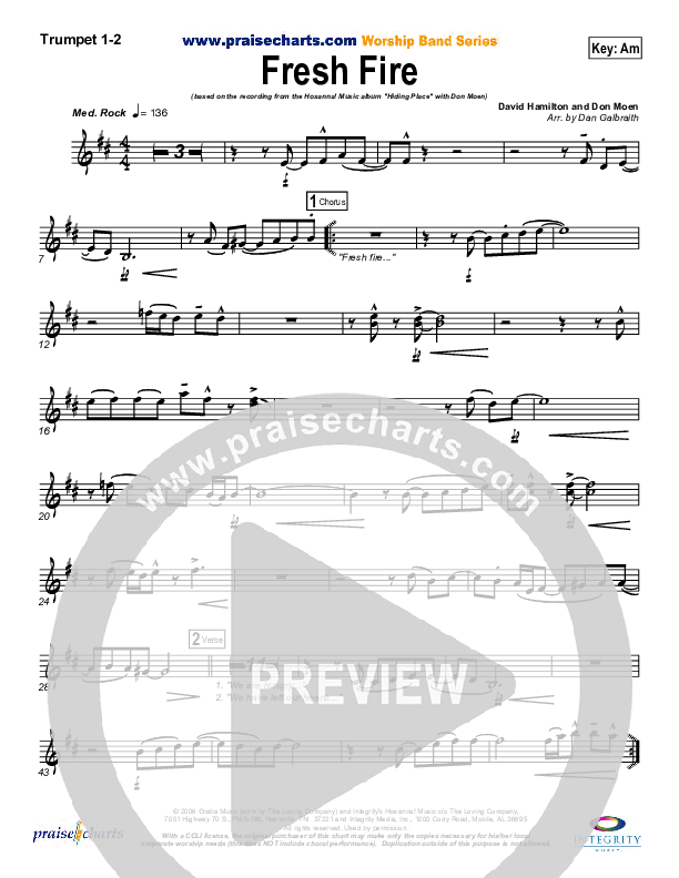 Fresh Fire Trumpet 1,2 (Don Moen)