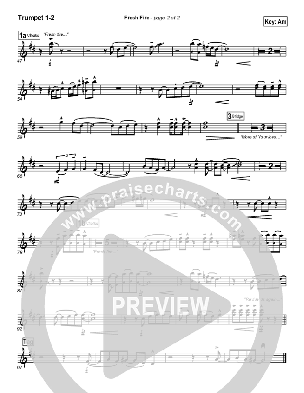 Fresh Fire Trumpet 1,2 (Don Moen)