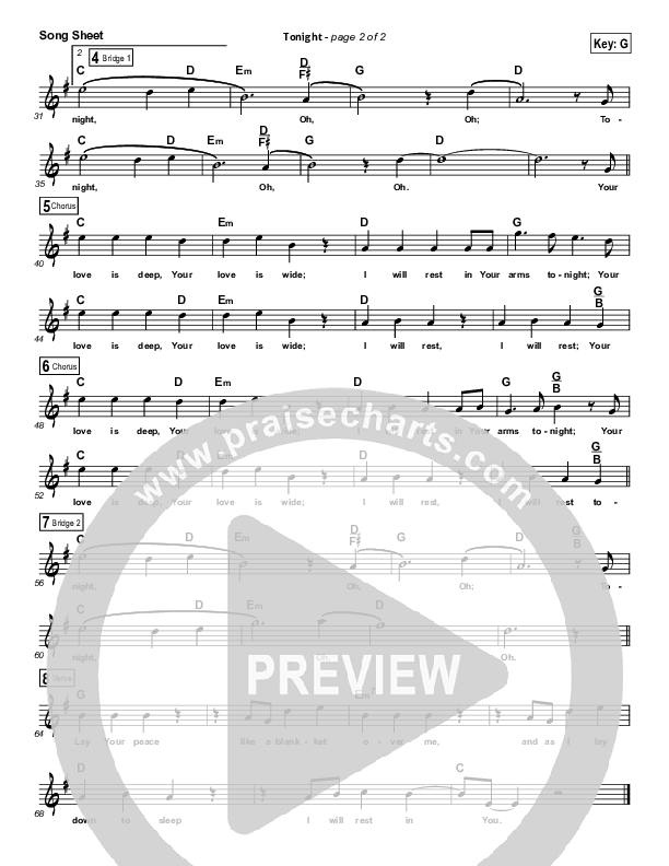 Tonight Lead (SAT) (All Sons & Daughters)