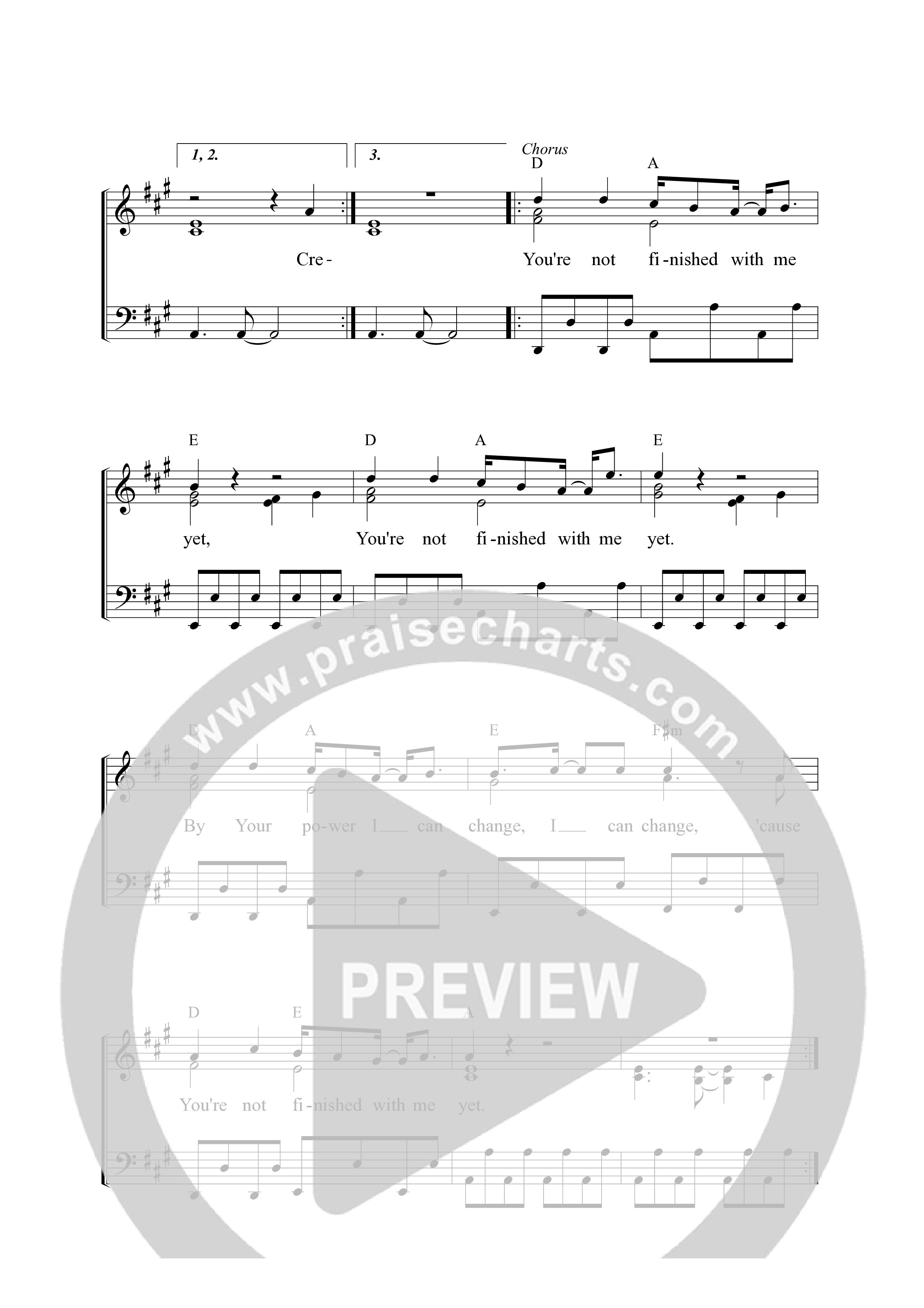 Create In Me Piano/Vocal (Rend Collective)