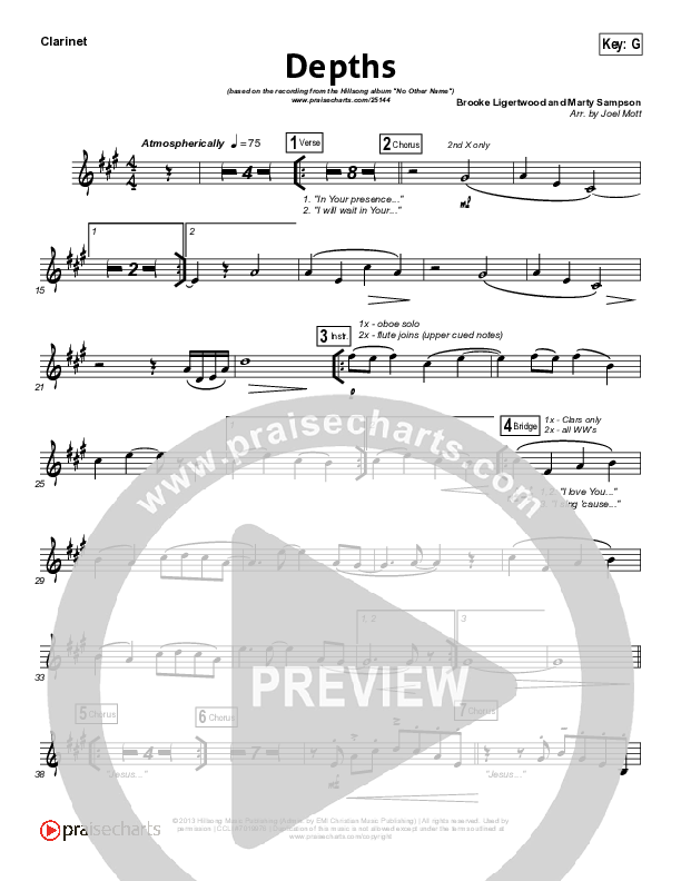 Depths Wind Pack (Hillsong Worship)