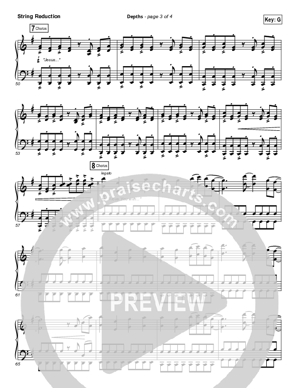 Depths String Pack (Hillsong Worship)