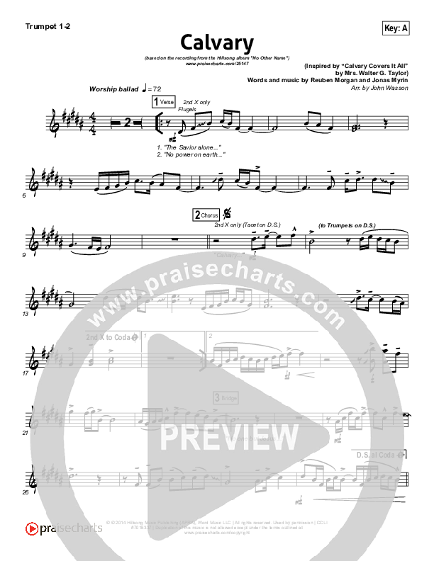 Calvary Brass Pack (Hillsong Worship)