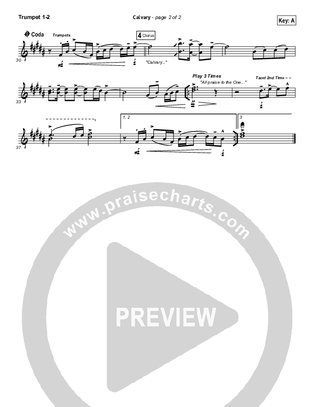 Calvary Brass Pack (Hillsong Worship)